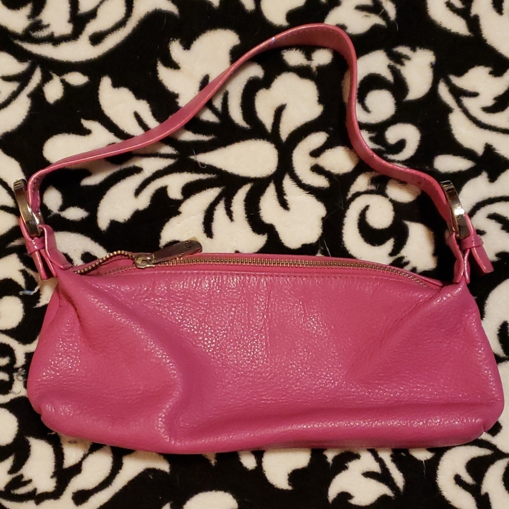 Genuine Leather Hot Pink Express bag